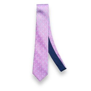 Tommy Hilfiger Pink Paisley Silk Tie